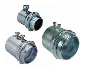 ผนังเหล็กหนัก EMT ชุดอุปกรณ์เชื่อมต่อท่อสกรูชนิดมาตรฐาน